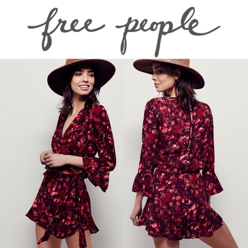 ✨NWOT Free People All The Right Ruffles✨